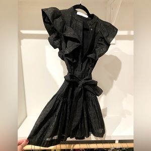 Hunter Bell Black Mini Dress